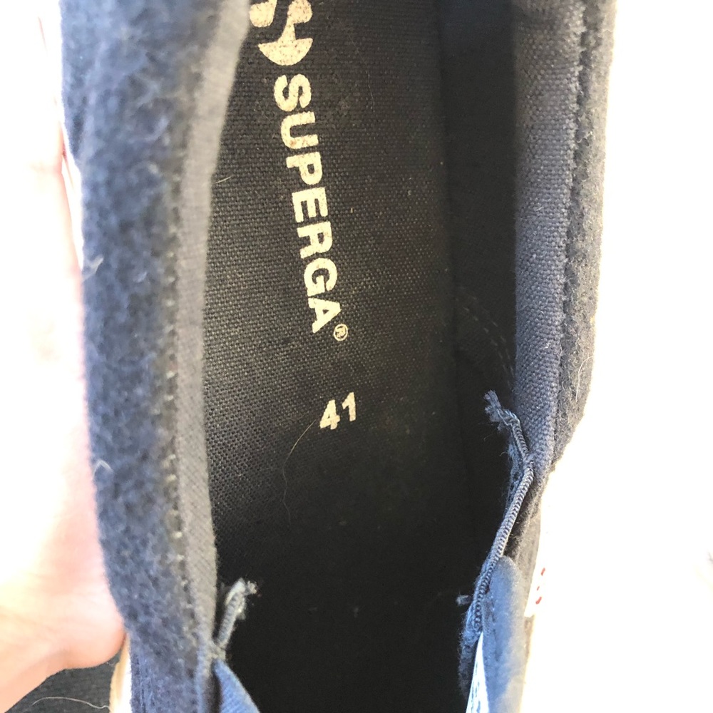 Superga Platform Slip On Fuzzy Textured Sneakers - image 4